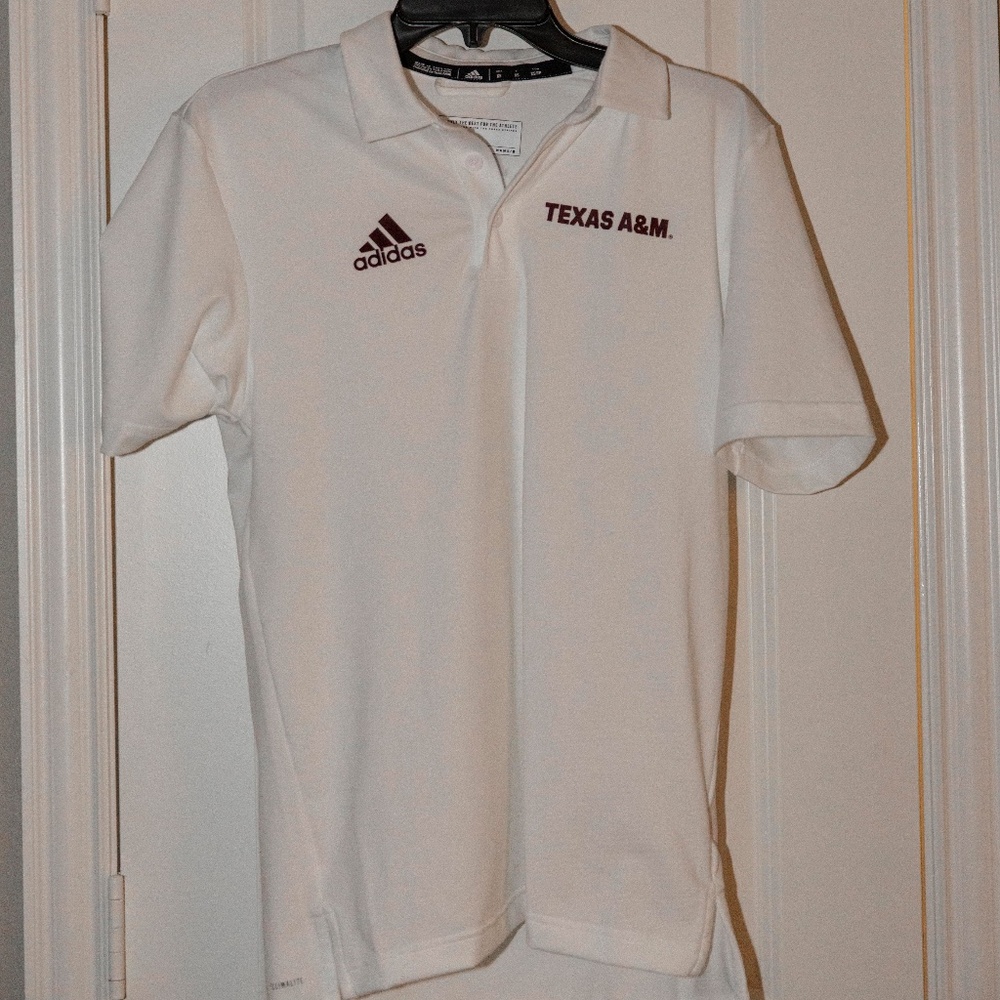 Texas A&M Adidas Polo